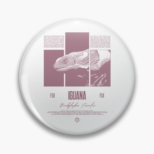 Item preview, Fiji Banded Iguana Streetwear Lizard Keeper designed and sold by JRRTs.