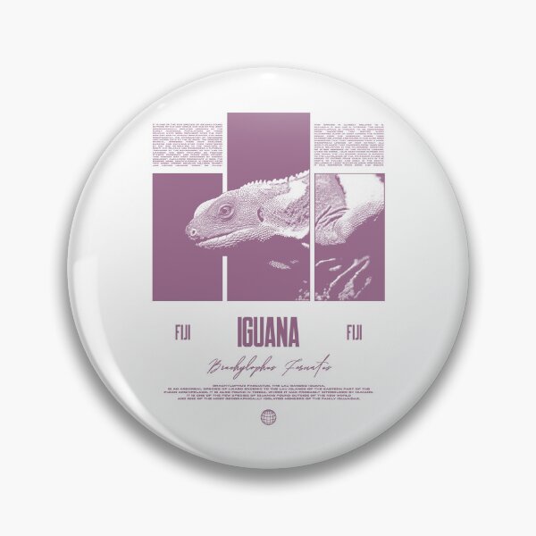 Item preview, Fiji Banded Iguana Streetwear Lizard Keeper designed and sold by JRRTs.