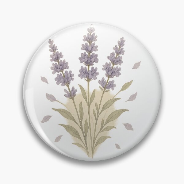 Item preview, A watercolor illustration of Lavender designed and sold by GentleMuse.