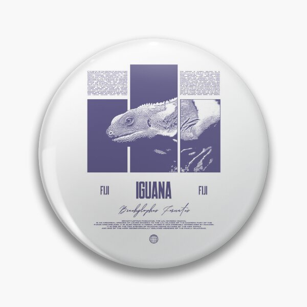 Item preview, Fiji Banded Iguana Streetwear Lizard Keeper designed and sold by JRRTs.
