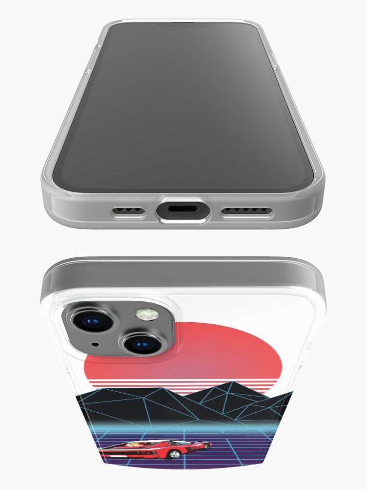 Alternate view of OUTRUN Sunset Chase iPhone Case