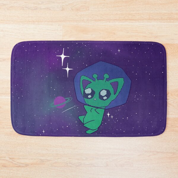 Item preview, Alien Cat Astronaut  designed and sold by GalaxcatConcept.