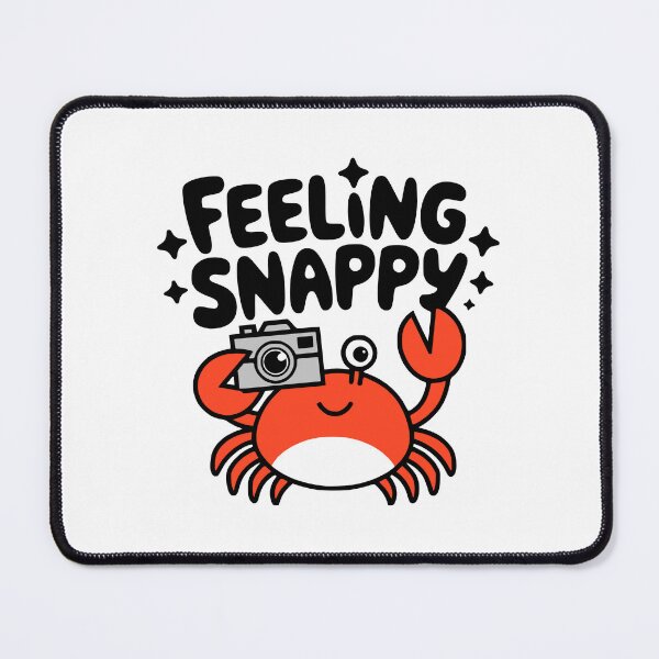 Item preview, Feeling Snappy! Funny Photography Crab Design designed and sold by PMCreative.