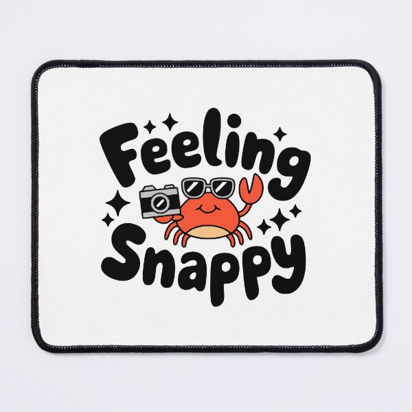 Item preview, Feeling Snappy! Funny Photography Pun designed and sold by PMCreative.