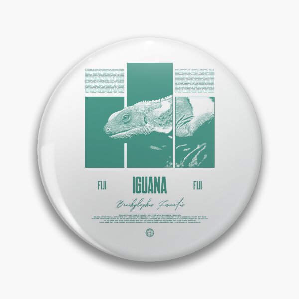 Item preview, Fiji Banded Iguana Streetwear Lizard Keeper designed and sold by JRRTs.