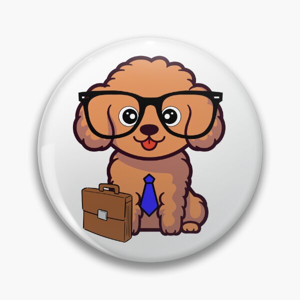 Item preview, Funny Brown Dog is off to work designed and sold by Pet Station.