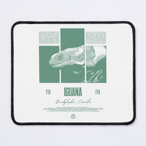 Item preview, Fiji Banded Iguana Streetwear Lizard Keeper designed and sold by JRRTs.
