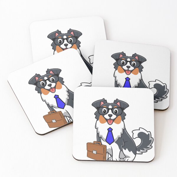 Item preview, Funny Collie Dog is off to work designed and sold by Pet Station.