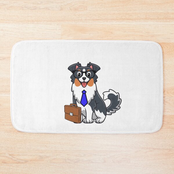 Item preview, Funny Collie Dog is off to work designed and sold by Pet Station.