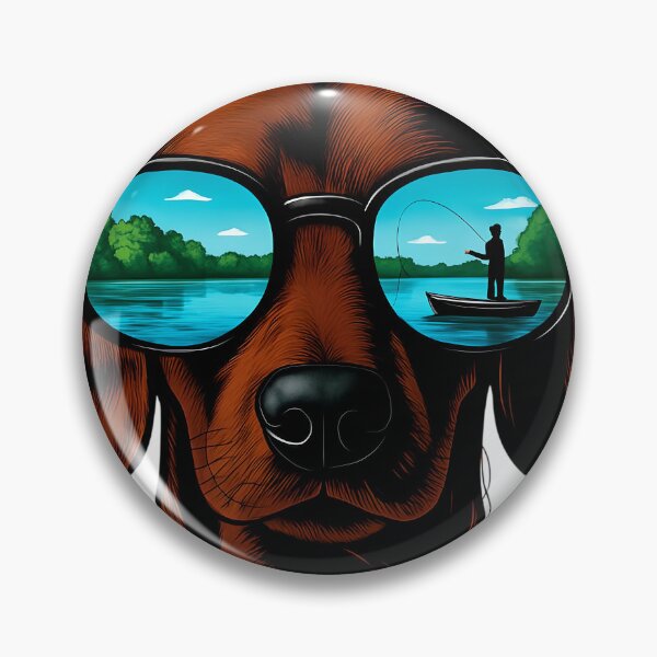 Item preview, Fishing Pup Vibes – Funny Dog & Fishing Lover T-Shirt designed and sold by TailgatingJawns.
