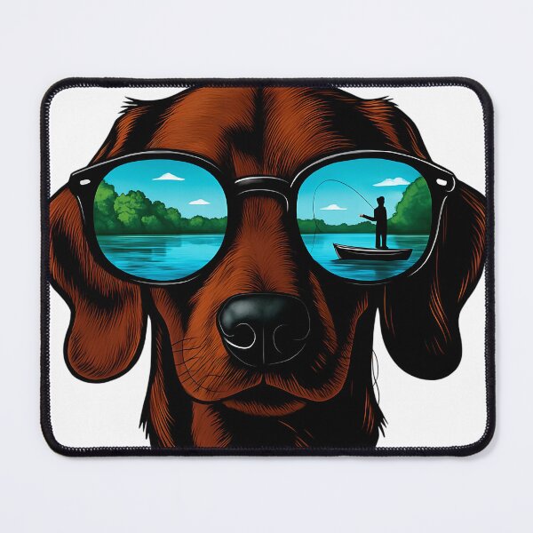 Item preview, Fishing Pup Vibes – Funny Dog & Fishing Lover T-Shirt designed and sold by TailgatingJawns.