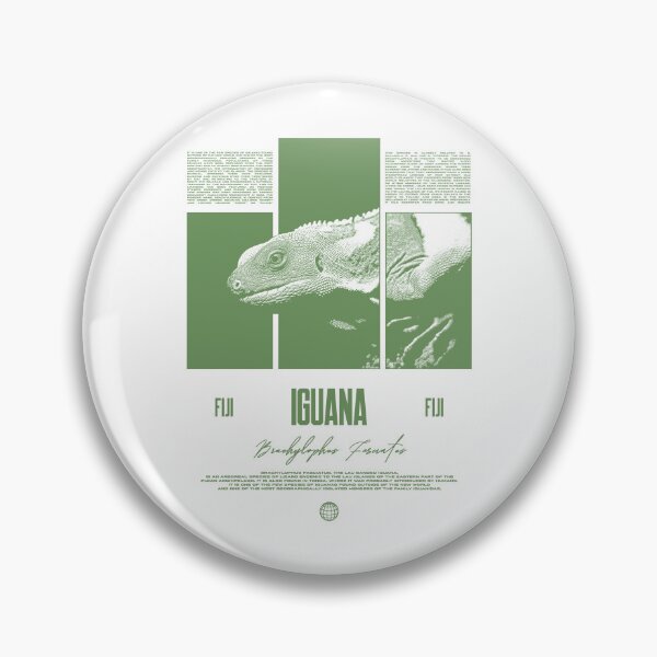 Item preview, Fiji Banded Iguana Streetwear Lizard Keeper designed and sold by JRRTs.