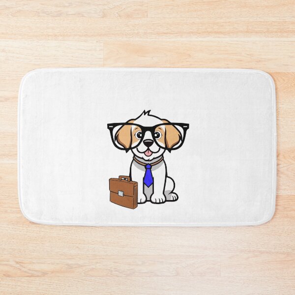 Item preview, Funny Happy Dog is off to work designed and sold by Pet Station.