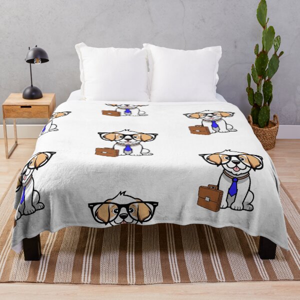 Item preview, Funny Happy Dog is off to work designed and sold by Pet Station.