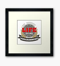 Programmer Framed Print
