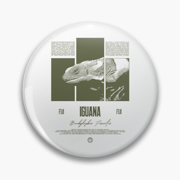 Item preview, Fiji Banded Iguana Streetwear Lizard Keeper designed and sold by JRRTs.