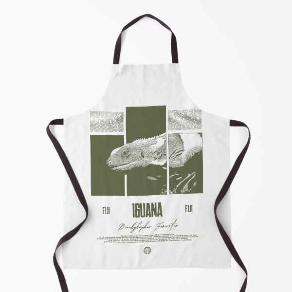 Item preview, Fiji Banded Iguana Streetwear Lizard Keeper designed and sold by JRRTs.