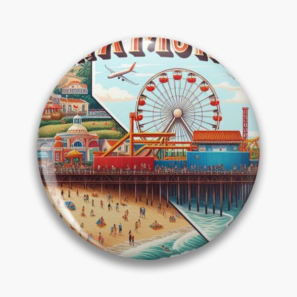 Item preview, Los Angeles Santa Monica designed and sold by clarkfraser.