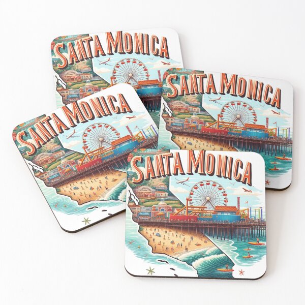 Item preview, Los Angeles Santa Monica designed and sold by clarkfraser.