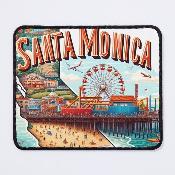 Item preview, Los Angeles Santa Monica designed and sold by clarkfraser.