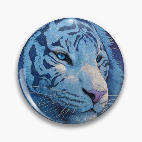 Item preview, Moonlit Bloom and the Blue Tiger's Gaze designed and sold by AshiraCreations.