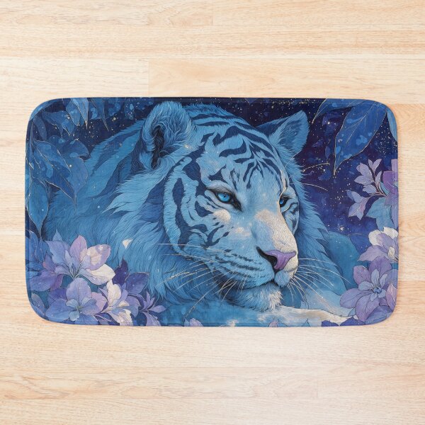 Item preview, Moonlit Bloom and the Blue Tiger's Gaze designed and sold by AshiraCreations.