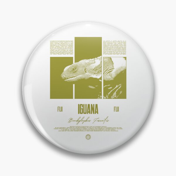 Item preview, Fiji Banded Iguana Streetwear Lizard Keeper designed and sold by JRRTs.