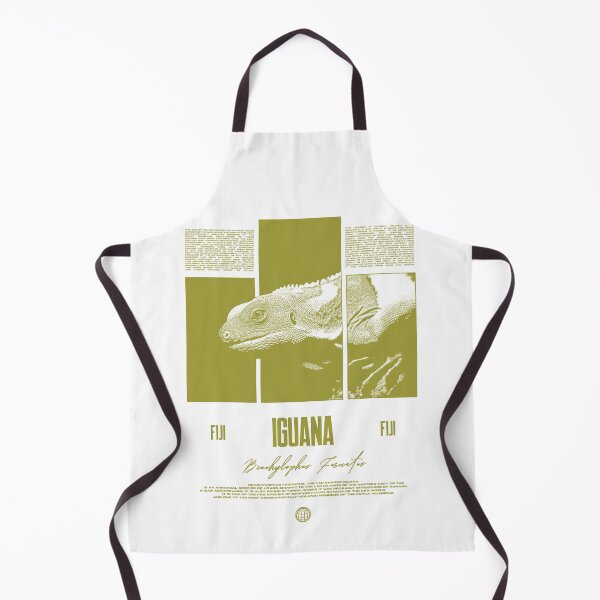 Item preview, Fiji Banded Iguana Streetwear Lizard Keeper designed and sold by JRRTs.
