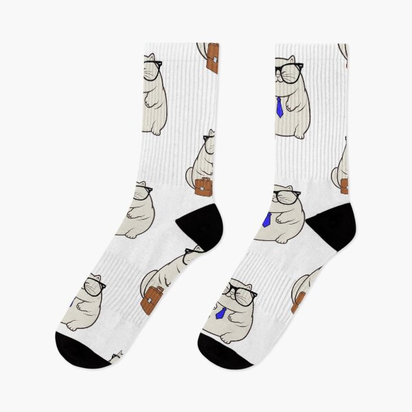 Item preview, Funny fat cat is off to work designed and sold by Pet Station.
