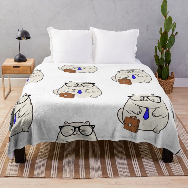 Item preview, Funny fat cat is off to work designed and sold by Pet Station.