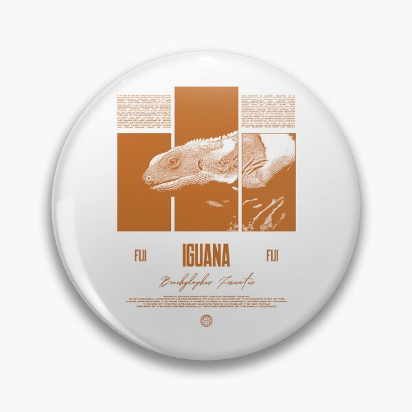 Item preview, Fiji Banded Iguana Streetwear Lizard Keeper designed and sold by JRRTs.
