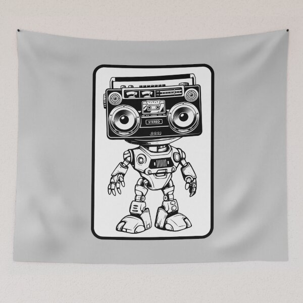 Item preview, Robot DJ designed and sold by AMERICANCHEEZ.