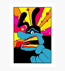 Lámina fotográfica The Beatles, Yellow Submarine, Blue Meanie