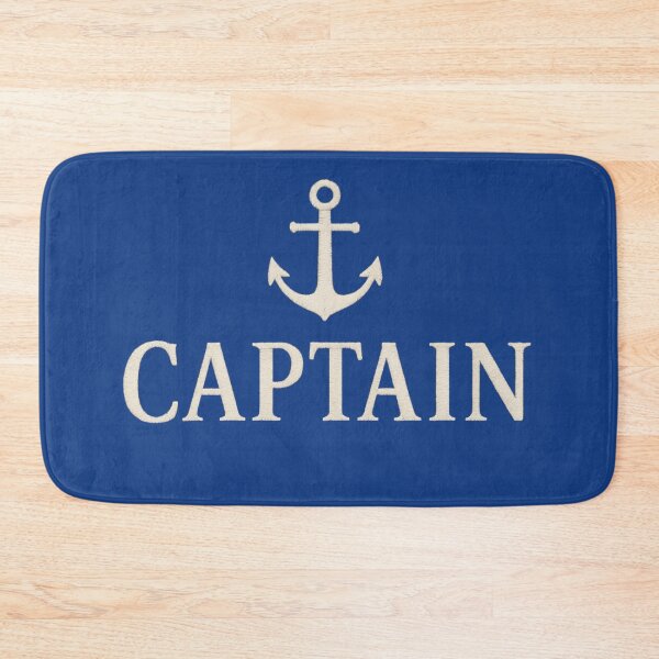 Item preview, CAPTAIN Embroidered Nautical Design – Classic Maritime Look designed and sold by NullandPrinted.