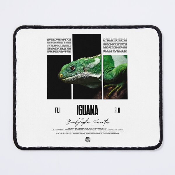 Item preview, Fiji Banded Iguana Streetwear Lizard Keeper designed and sold by JRRTs.