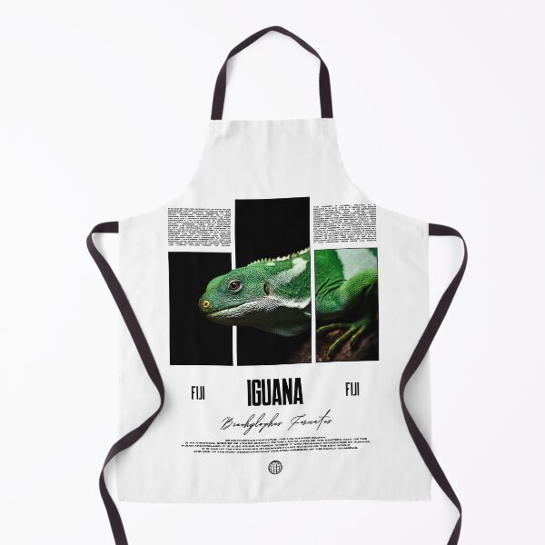Item preview, Fiji Banded Iguana Streetwear Lizard Keeper designed and sold by JRRTs.
