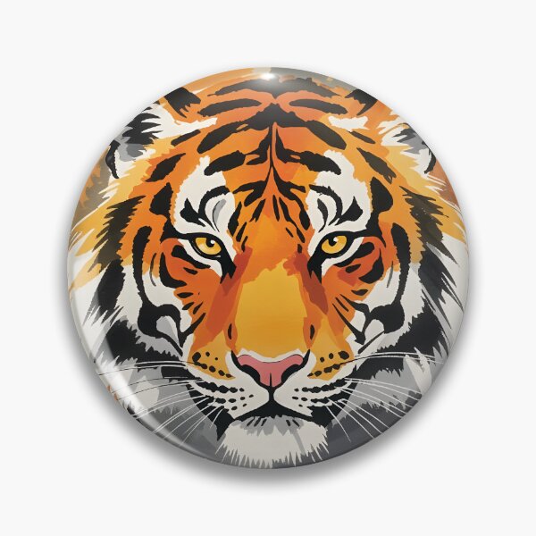 Item preview, Watercolor & Painterly Tiger Head designed and sold by Marcu Ioachim.