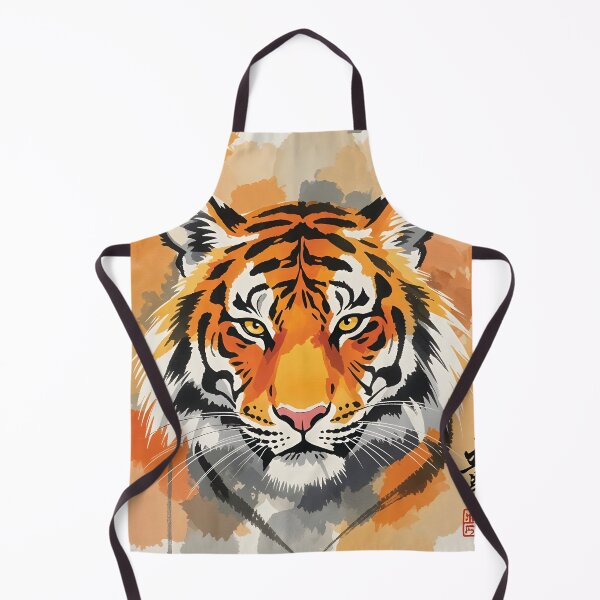 Item preview, Watercolor & Painterly Tiger Head designed and sold by Marcu Ioachim.