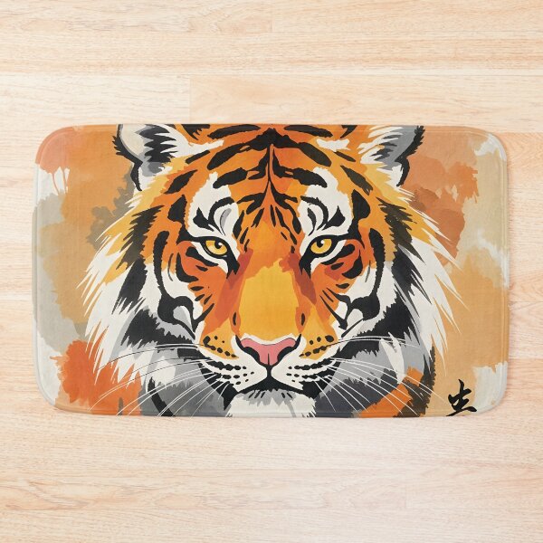 Item preview, Watercolor & Painterly Tiger Head designed and sold by Marcu Ioachim.