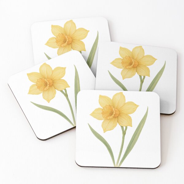 Item preview, A watercolor illustration of Daffodil designed and sold by GentleMuse.
