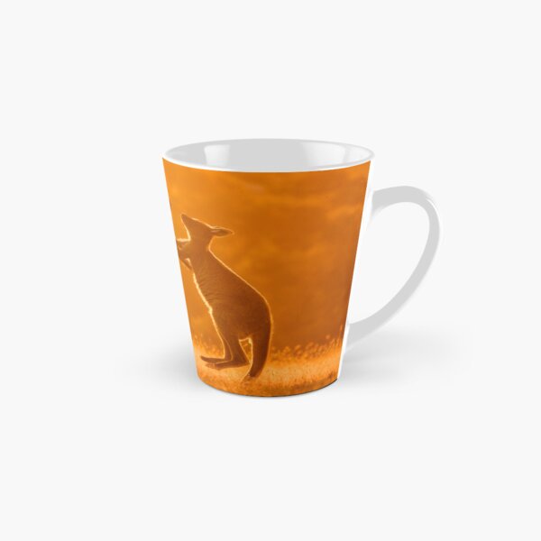 Item preview, Boxing Kangaroo Island Kangaroos at Sunset designed and sold by Mihaela Limberea.