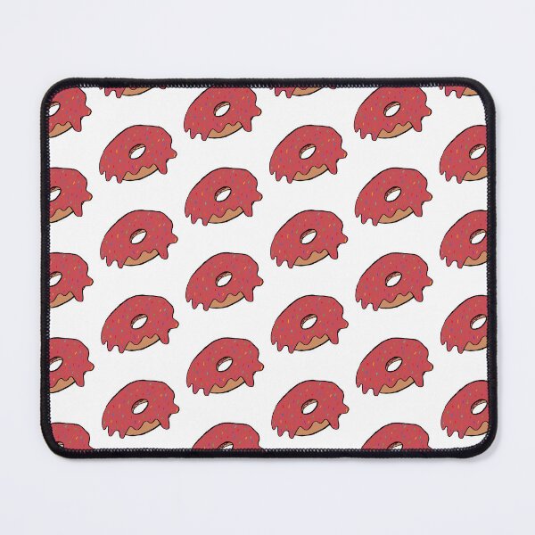 Item preview, rainbow sprinkles red frosting donut designed and sold by paladinprints.