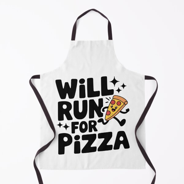 Item preview, Will Run For Pizza! Cute Pizza Pun designed and sold by PMCreative.