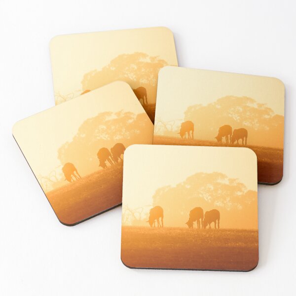 Item preview, Sheep Grazing at Golden Hour designed and sold by Mihaela Limberea.