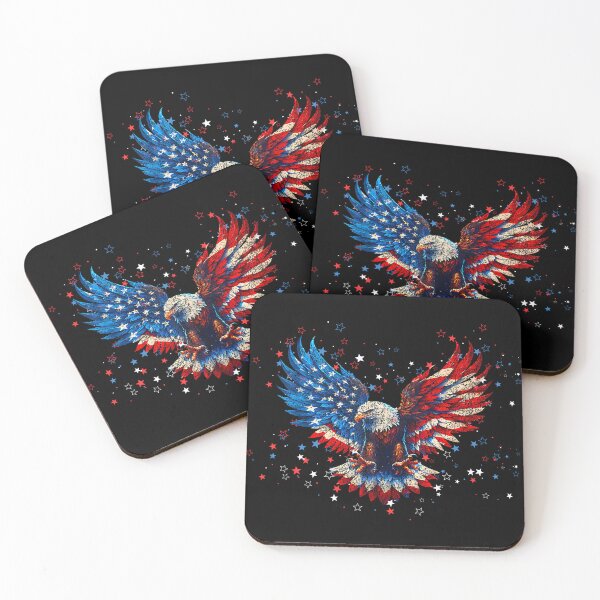 Item preview, Patriotic American Eagle Flag  designed and sold by kawaiivsglitch.