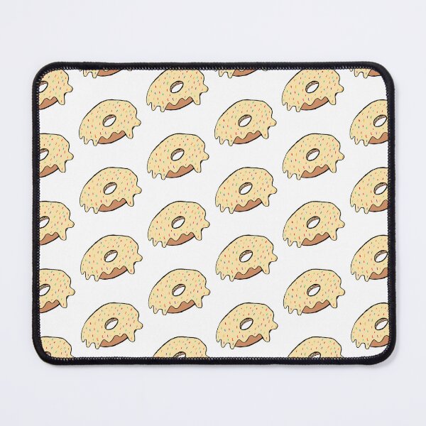 Item preview, rainbow sprinkles vanilla frosting donut designed and sold by paladinprints.