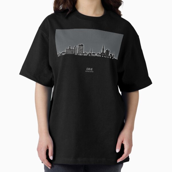 Item preview, Erie Pennsylvania Skyline designed and sold by ArtPrints.