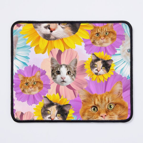 Item preview, The Cat Flowers are Blooming | Funny Colorful Cat Meme designed and sold by SunandShade.
