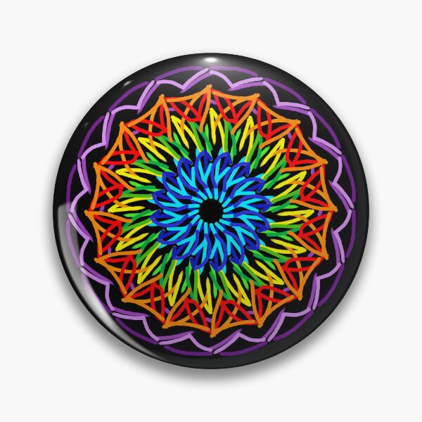Item preview, rainbow mandala design designed and sold by Stefrait-7.