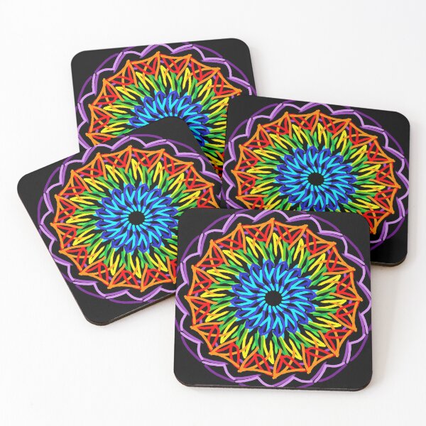 Item preview, rainbow mandala design designed and sold by Stefrait-7.